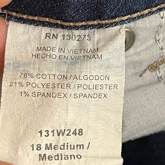 Lee Riders‎ Capri Jeans Blue - Picture 8 of 8